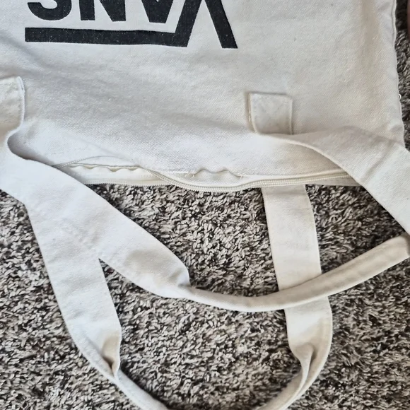Vans White Tote Bag - Picture 2 of 2